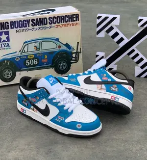 Nike Sb Dunk Low the Simpson Jackman Wheels Blue Sneakers