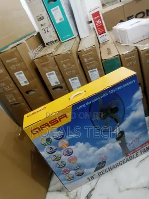Very Best 18 Inches QASA Rechargeable Fan
