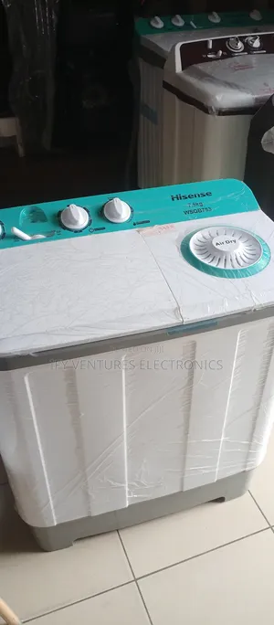 7.5kg Hisense Twin Top, Wash And Spin Washing Machine
