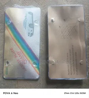 Plate Number HQP Cover White Abj