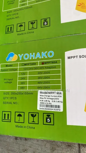 60a Yohako MPPT Charge Controller