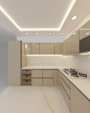 Ideal Glossy Kitchen. Luxury Interior!