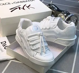 Original Italian Leather D G Royal Sneakers