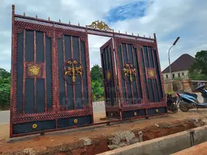 Complete Wrought Iron Rolling Gate