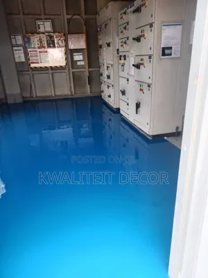 Notched Industrial Epoxy Floor