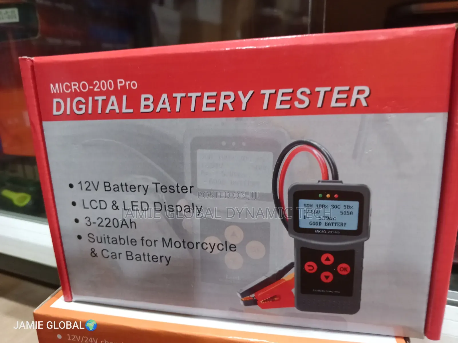Digital Battery Tester