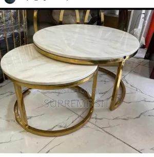 Luxury 2 in 1 Marble Center Table