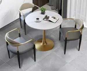 Italian Unique Restaurant Table With 3 Chairs