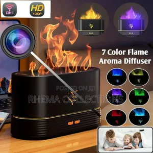 Flame Air Aroma Diffuser/Humidifier for Home, Office, Yoga
