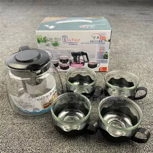 Exotic 5pcs Large Capacity Water/Teapot Drinking Cups