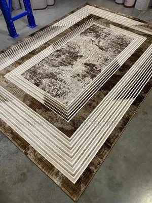 7by10 Feets Modern Brown Turkish Centre Rug