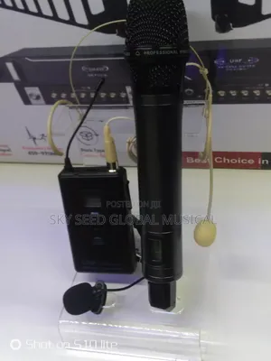 Original Neck and Overhead and Handle Wireless Microphone