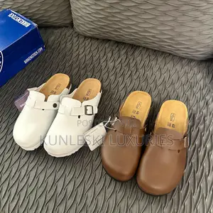 Original Birkenstock Boston Soft Footbed Leather Clog Mule