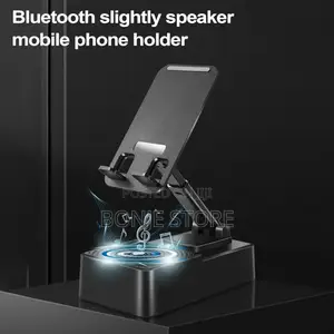 Phone Stand,Foldable Smartphone Bracket Bluetooth Speaker