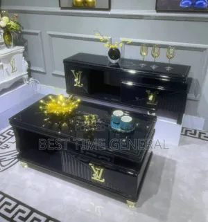 Luxury Set of Royal Center and TV Stand