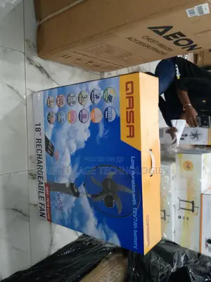 Original Qasa18'' Rechargeable Fan