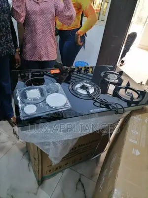 The New 4 Burner Gas + 1 Electric Inverter Cooker