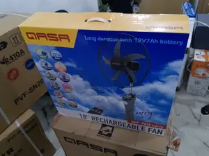 Fast Sellin Qasa 18'' Rechargeable Fan