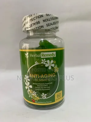 Herbal Remedy Anti-Aging Gummies: Giver an Ever Young Skin