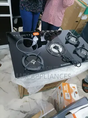 Fast Selling Polystar 4gas Burner +1 Electric Hot Plate