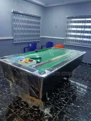 7ft Standard Green Nigeria Made Snooker Table