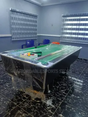 7ft Green Colour Nigeria Made Snooker Table