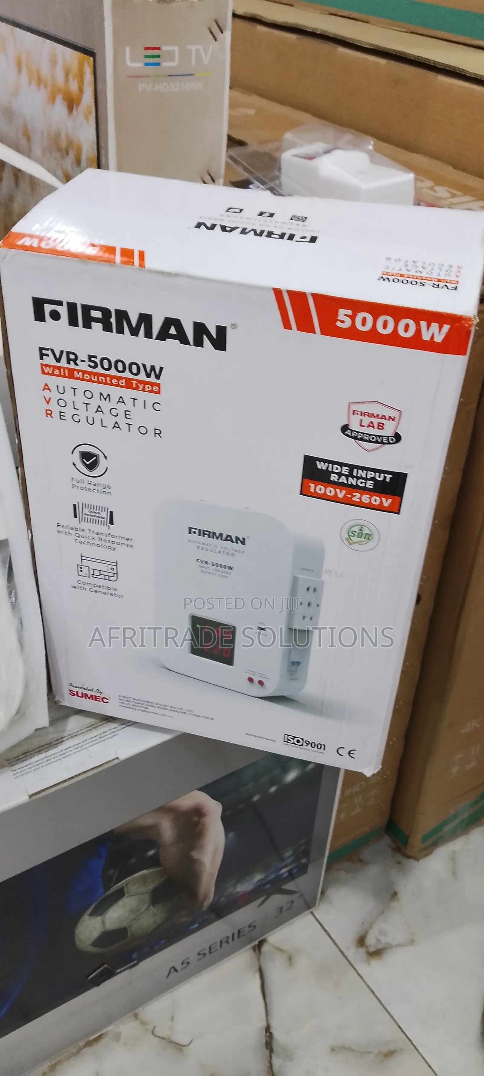 Firman FVR-5000W Wall-Mount Stabilizer- Fine Design