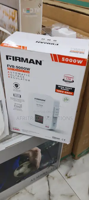 Firman FVR-5000W Wall-Mount Stabilizer- Fine Design