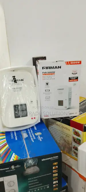 Firman Wall-Mount Stabilizer 5kva- Safeguards Appliance