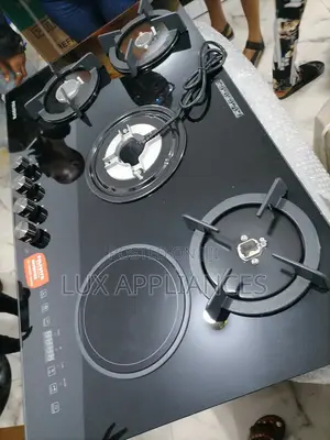 Portable Polystar 4 Gas Burner With 1 Electric Inverter Cook