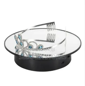 Rotating Mirror Display Stand 360 Degree Turntable