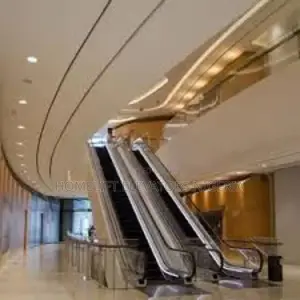 Modern Shopping Mall Escalator