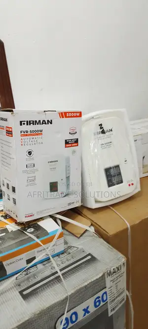 Firman 5000watts Auto Voltage Regulator With Led Display