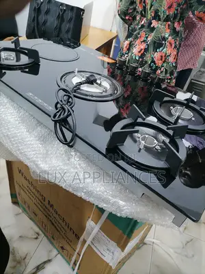 4 Burner Gas Cooker +1 Electric Inverter Hot Plate Cooker