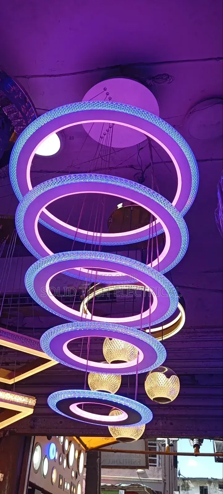 5 Step Dropping Chandelier