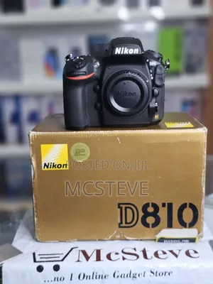 Nikon D810 36.3MP Digital FX Format SLR Camera Body Only