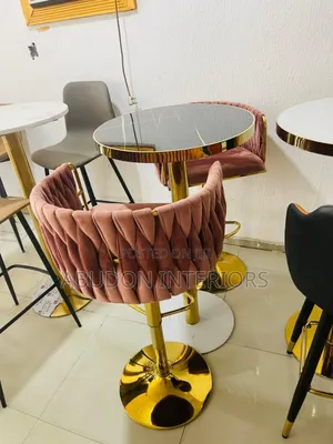 Luxury Bar Chair Set