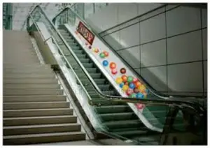 Crisscross Escalator