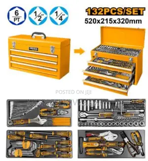 Ingco 132 Piece Tool Chest Set
