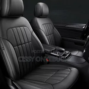 Plain Black Seat Covers Complete Set