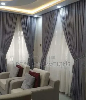 Grey Colour Smart Curtains 3900 Per Yards