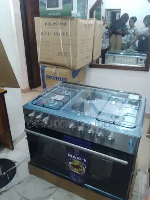 Branded 4gas Burner Maxi=2electric Cooker
