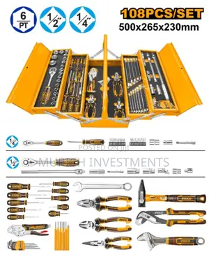 Ingco 108 Piece Tool Chest Set