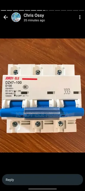 100amps 3pole MCB Breaker