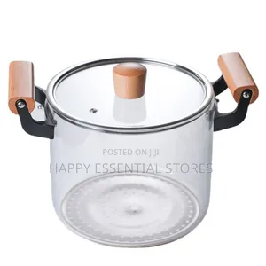 Borosilicate Glass Cooking Pot