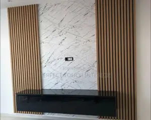 Fluted Tv Console
