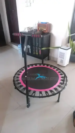 Trampoline With Handle