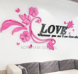 Love Wherever You Are I Am There 3D Wall Sticker Home/Office