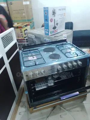 Top Selling-Maxi Gas Cooker 4burner+2 Electric