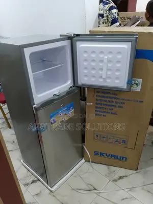 Skyrun 138 Liters Spacious Double Door Fridge